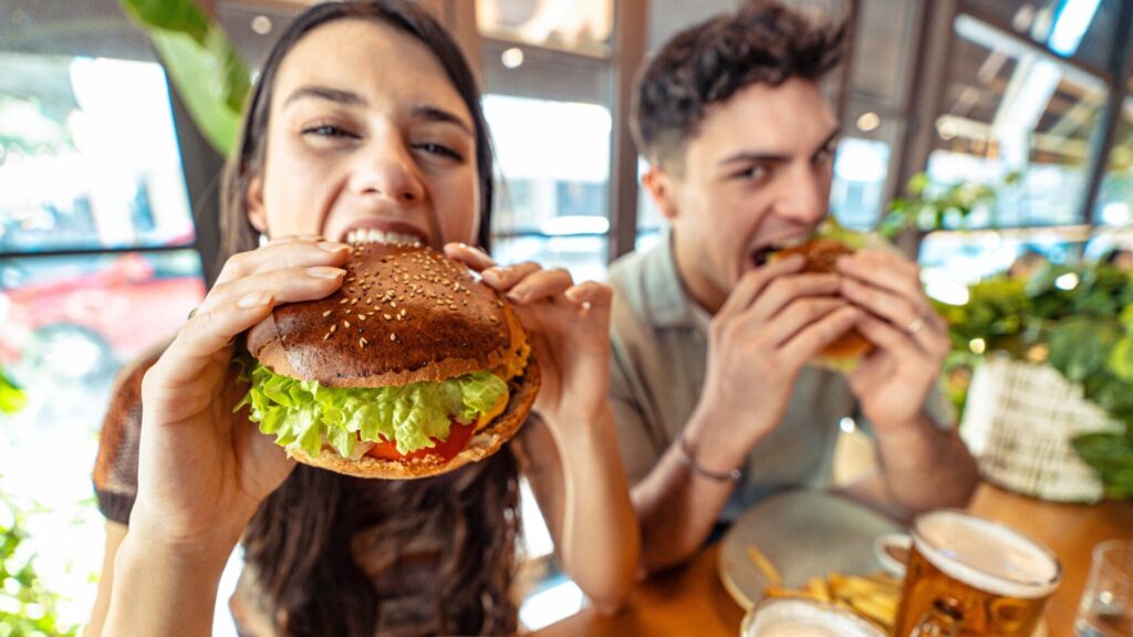 L'appétit varie en fonction du niveau de stress.