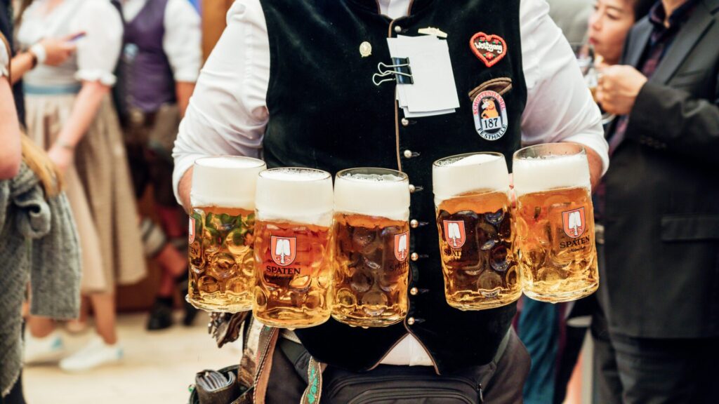 L'Oktoberfest est la plus grande fête de la bière.