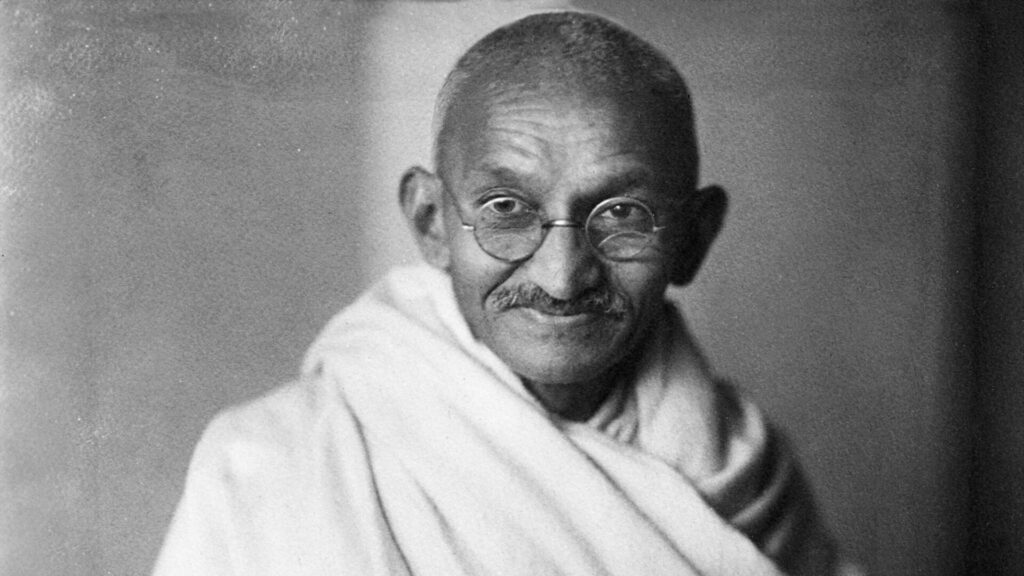 Le Mahatma Gandhi est une figure importante de l'Inde.