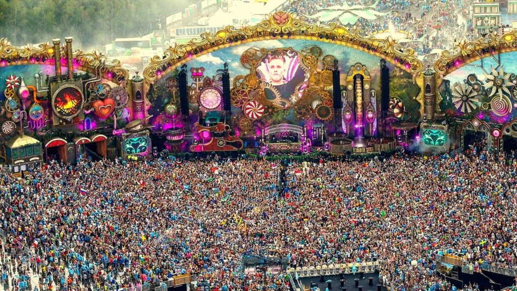Tomorrowland est un grand nom parmi les festivals. La version brésilienne attire également un grand nombre de fans.