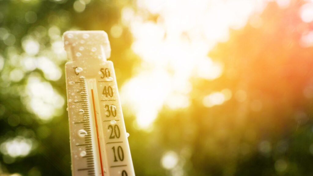 La hausse des températures est l'un des grands défis du changement climatique.