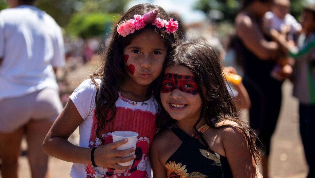 La journée des enfants est une fête importante au Brésil.
