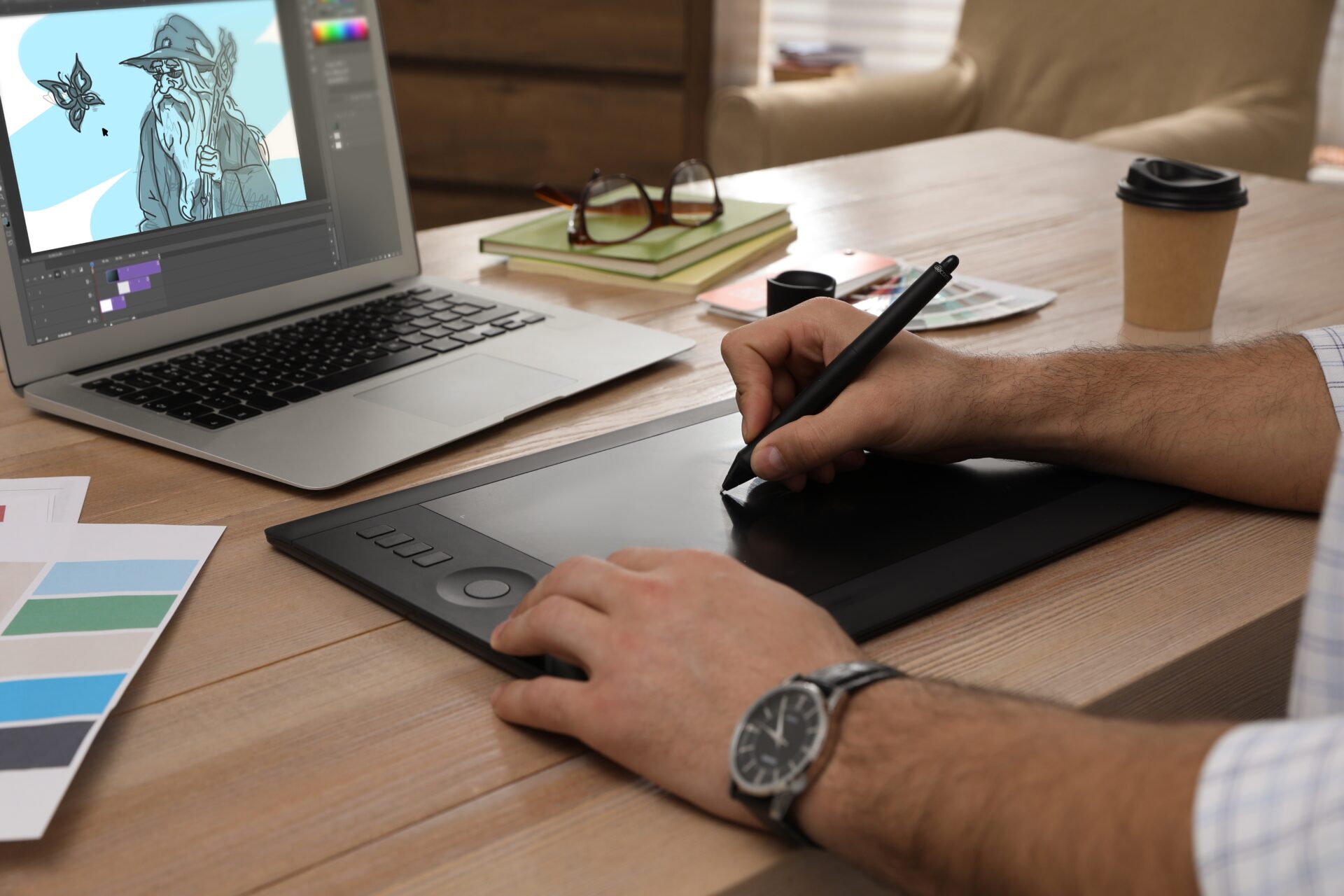 Aujourd'hui, les technologies numériques sont utilisées pour créer des animations.