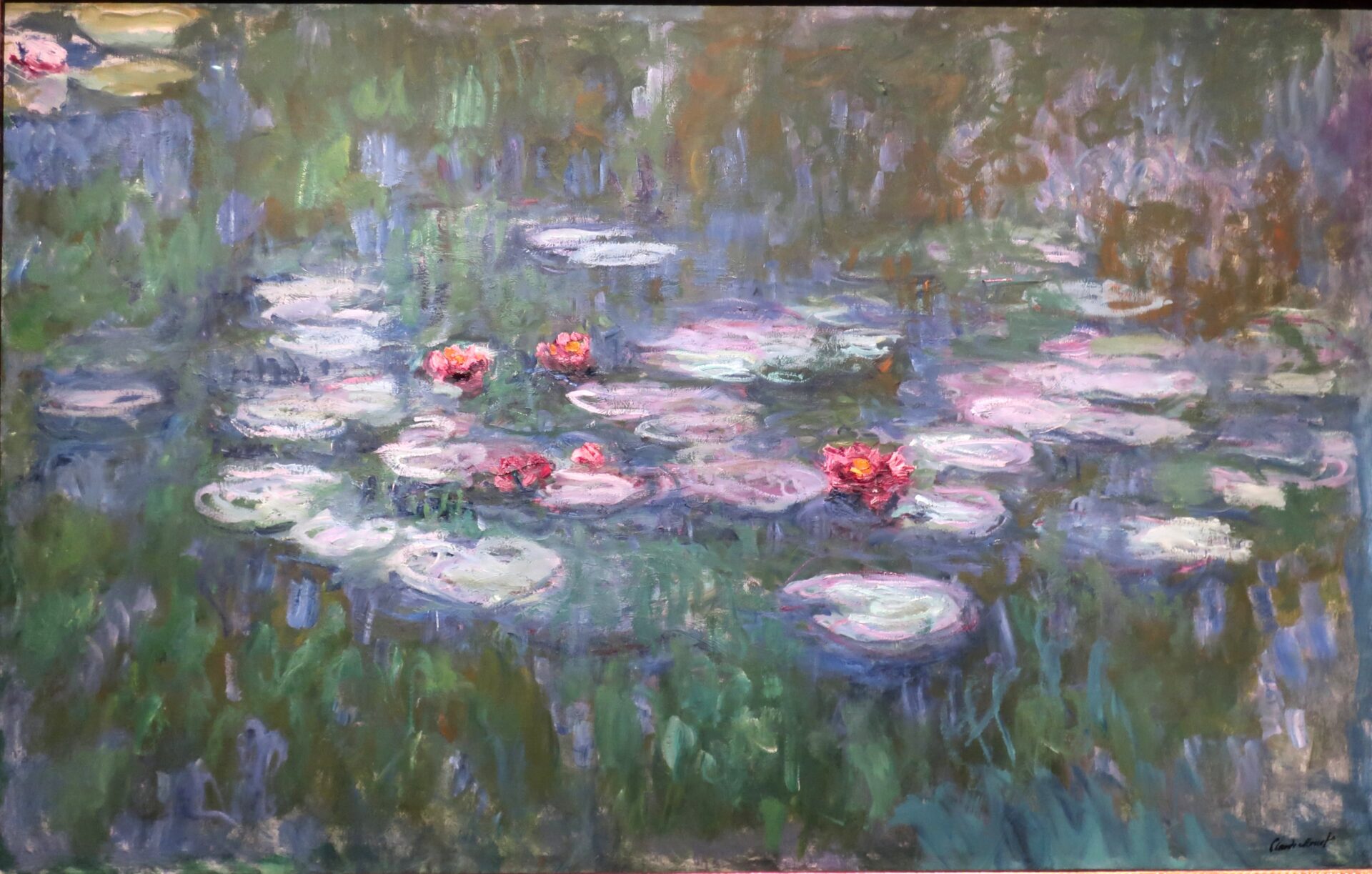 Claude Monet a créé une série de peintures qu'il a appelées Nymphéas.
