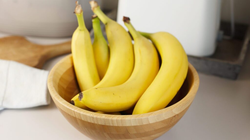 Les bananes sont riches en potassium et en fibres.