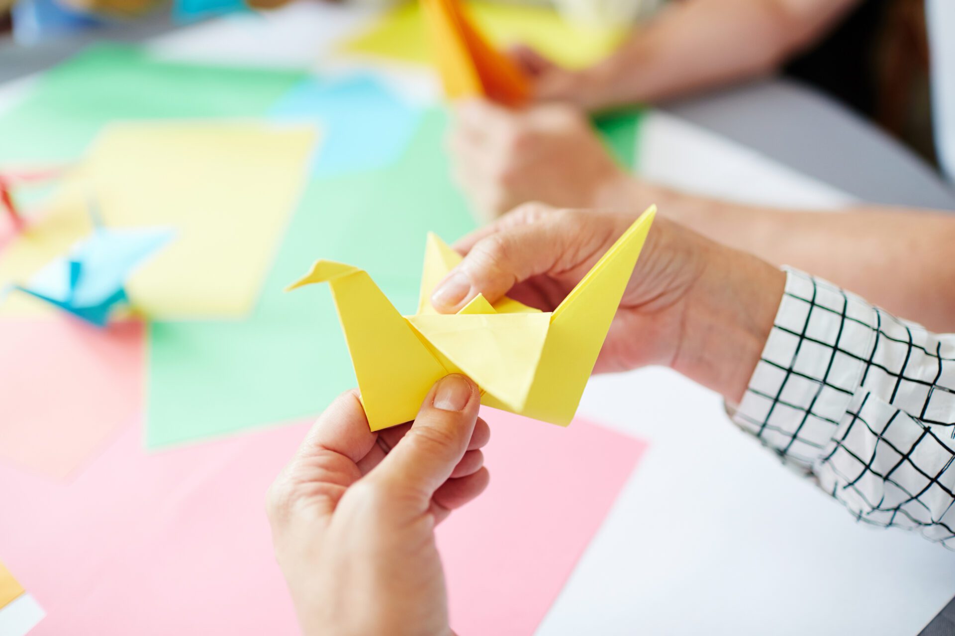 L'origami est populaire dans le monde entier.