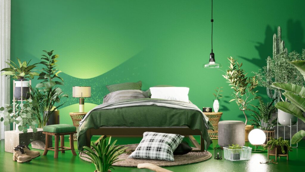 Si vous choisissez des tons verts pour votre chambre à coucher en 2026, vous ne vous tromperez certainement pas.