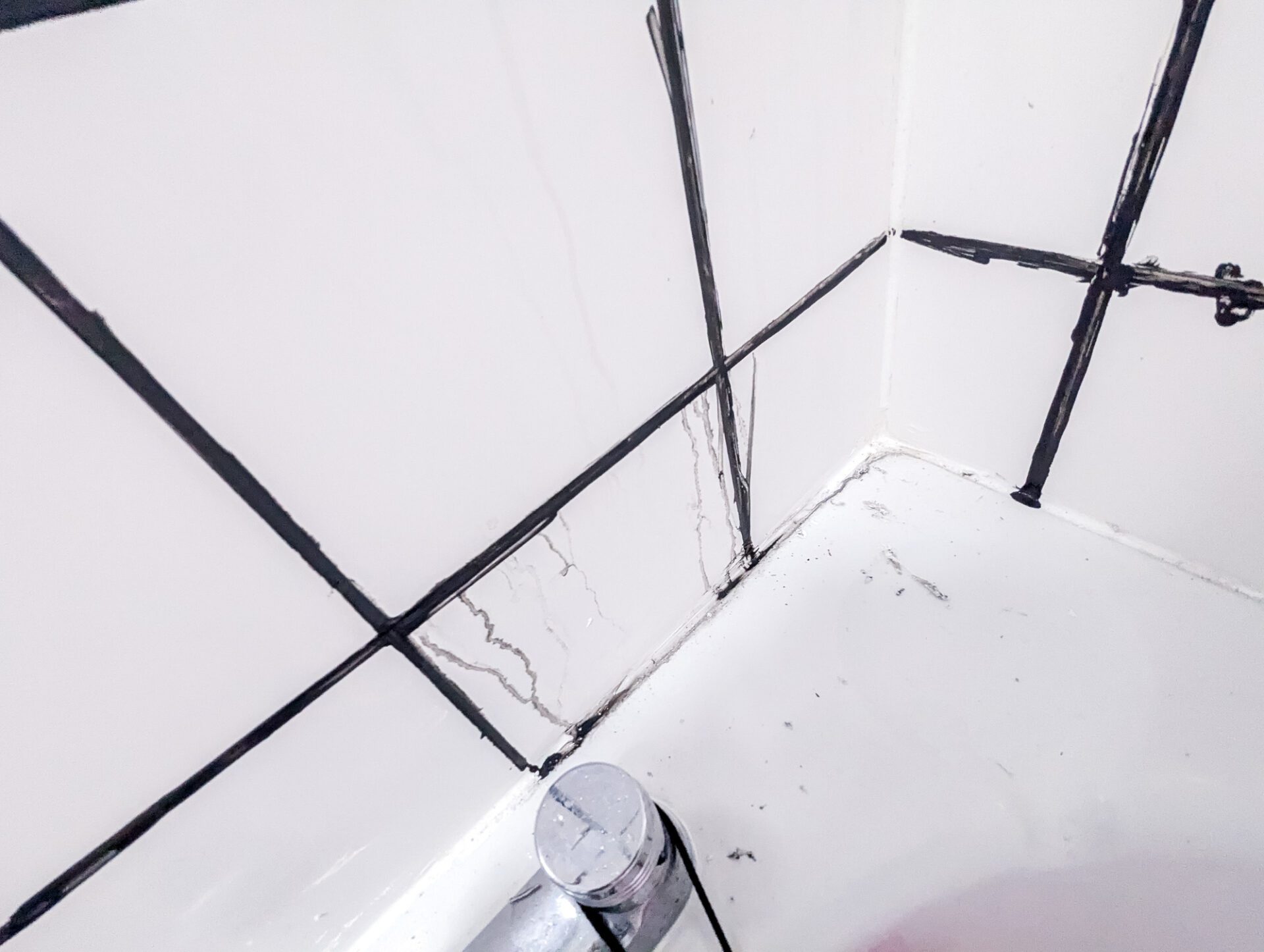 Les joints noirs dans la salle de bains ne sont pas seulement un problème esthétique. Ils peuvent également être à l'origine d'une multitude de bactéries dans votre maison.