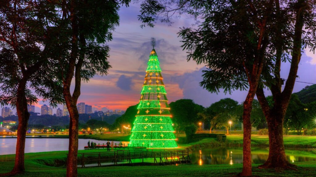 Le Noël brésilien est placé sous le signe de la couleur et de l'été.