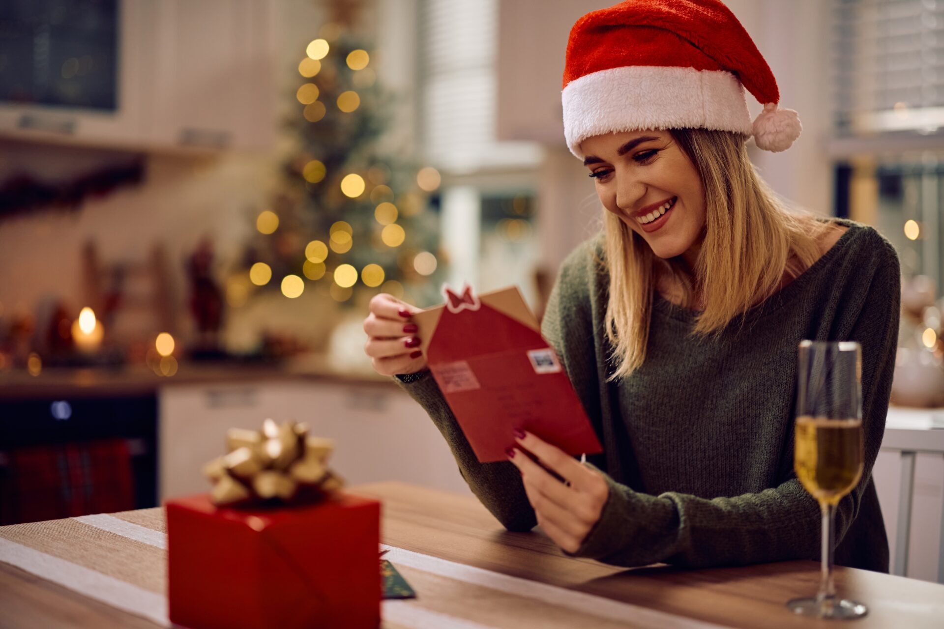 Les cartes de Noël peuvent prendre différentes formes. Il peut s'agir d'une carte postale classique ou d'une carte envoyée dans une enveloppe.