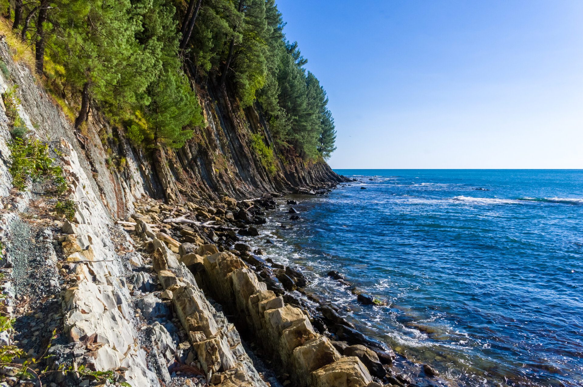 Les glissements de terrain sont l'une des causes des tsunamis.