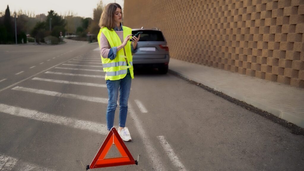 Vous pensez qu'un gilet réfléchissant pour le conducteur suffit : Faux. C'est là que le plaisir s'arrête et vous pouvez payer pour cela.
