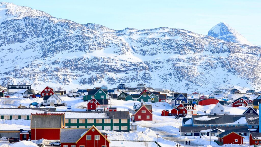 Nuuk est la capitale du Groenland.