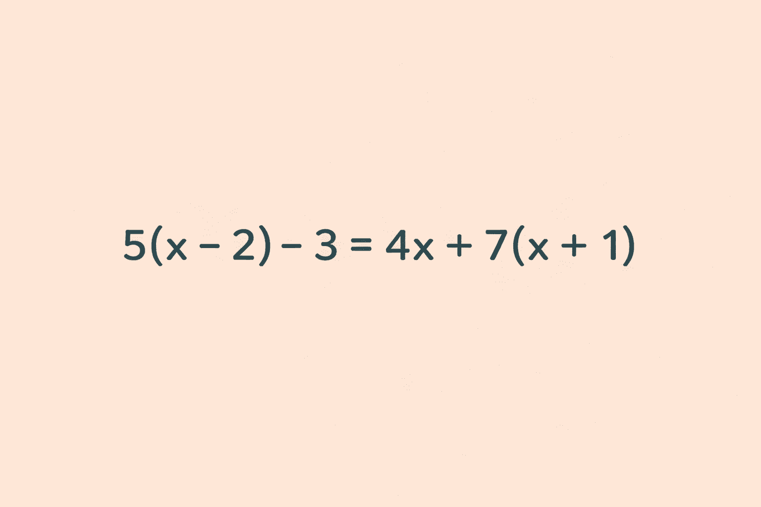 Calculer l'exemple.